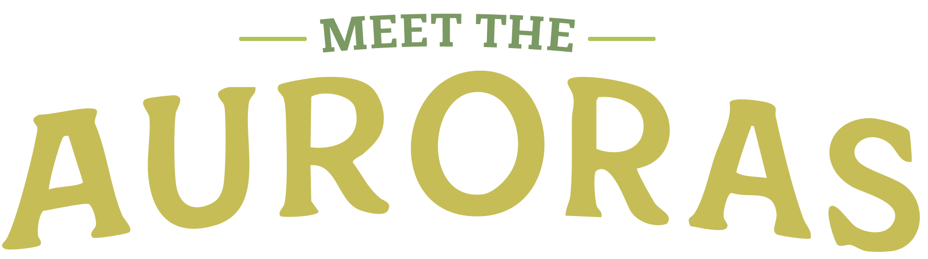 The Auroras hero titles